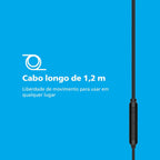 Headphones Philips TAE2146BK Black