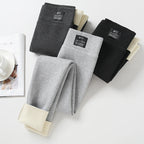 Women’s Lambswool Fleece-Lined High-Waist Winter Leggings