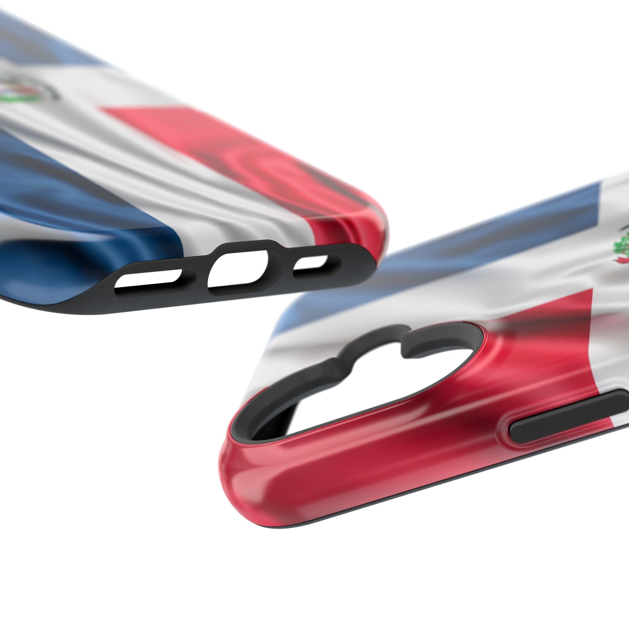 Dominican Republic Flag Magnetic Impact Resistant Phone Case