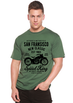 San Fransisco Spun Bamboo® Men's Bamboo Viscose/Organic Cotton Short Sleeve Graphic T-Shirt