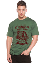 Remembering Spun Bamboo® Men's Bamboo Viscose/Organic Cotton Short Sleeve Graphic T-Shirt