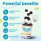 I Love Health Lion’s Mane Mushroom Extract 1000mg – 60 Gummies | Supports Cognitive Function & Mental Clarity | Natural Brain Health Supplement