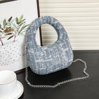 Women's Small Shoulder Bag, Versatile Magnetic Button Tote Evening Purse, Evening Bags for Women Formal