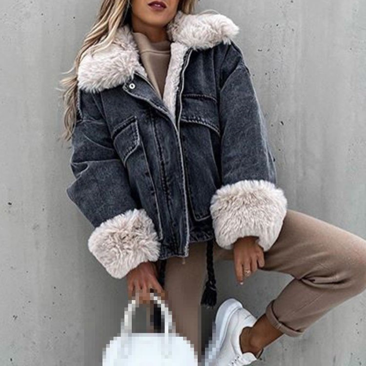 Thick Winter Women's Puffer Jacket for Warmth