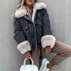Thick Winter Women's Puffer Jacket for Warmth