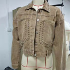 Women’s Studded Denim Jacket