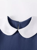 Children's Cat Peter Pan Collar Dress