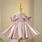 Creative Fashion Girls Off-shoulder Umbrella Princess Dress