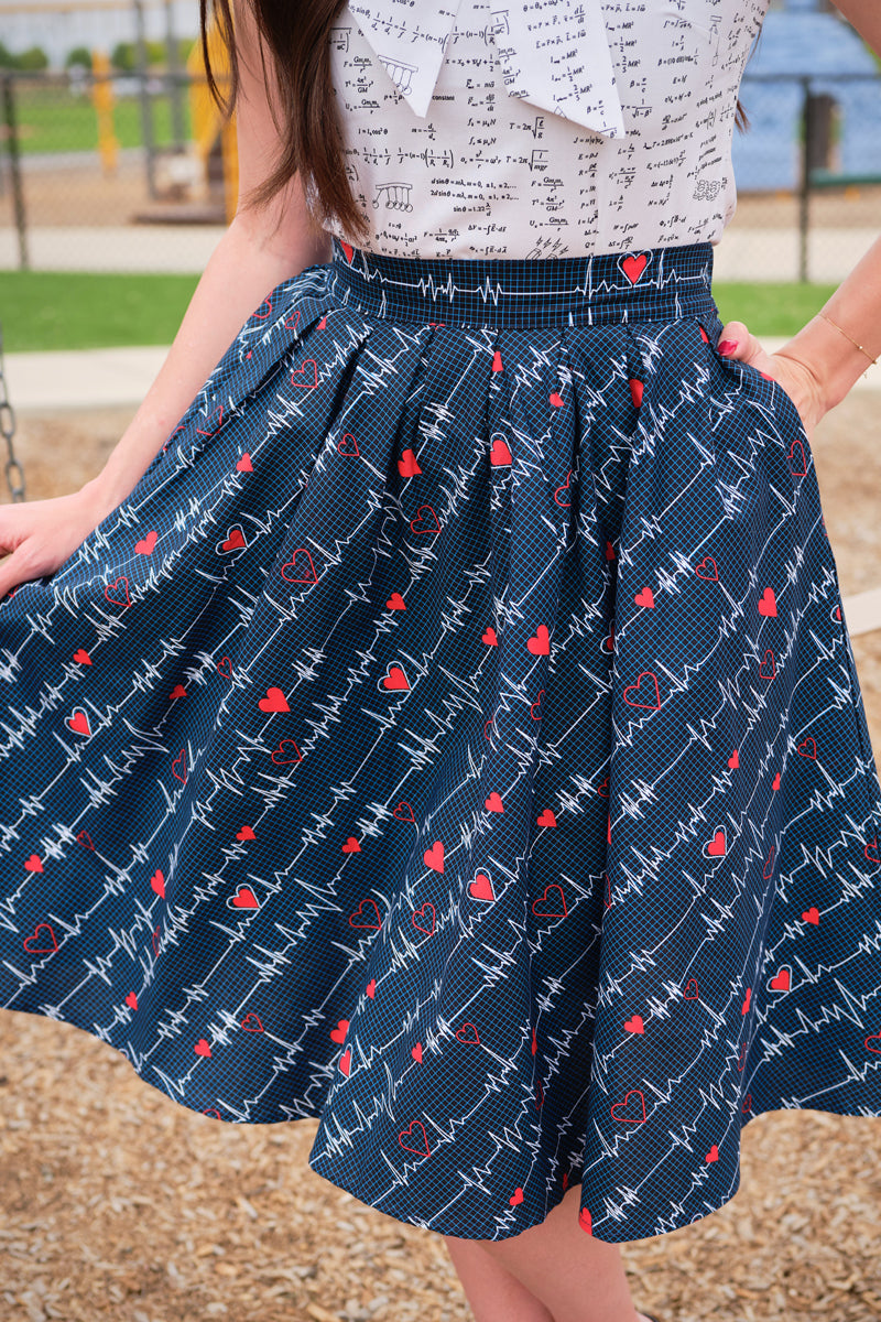 Doris Skirt in Heartbreaker - Small only
