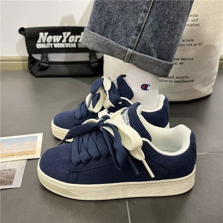 Men's Vintage Chunky Sole Retro Sneakers