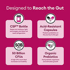 Physician's CHOICE Probiotics 60 Billion CFU - 10 Diverse Strains + Organic Prebiotic - Digestive & Gut Health - Supports Occasional Constipation, Diarrhea, Gas & Bloating - Probiotics For Women & Men