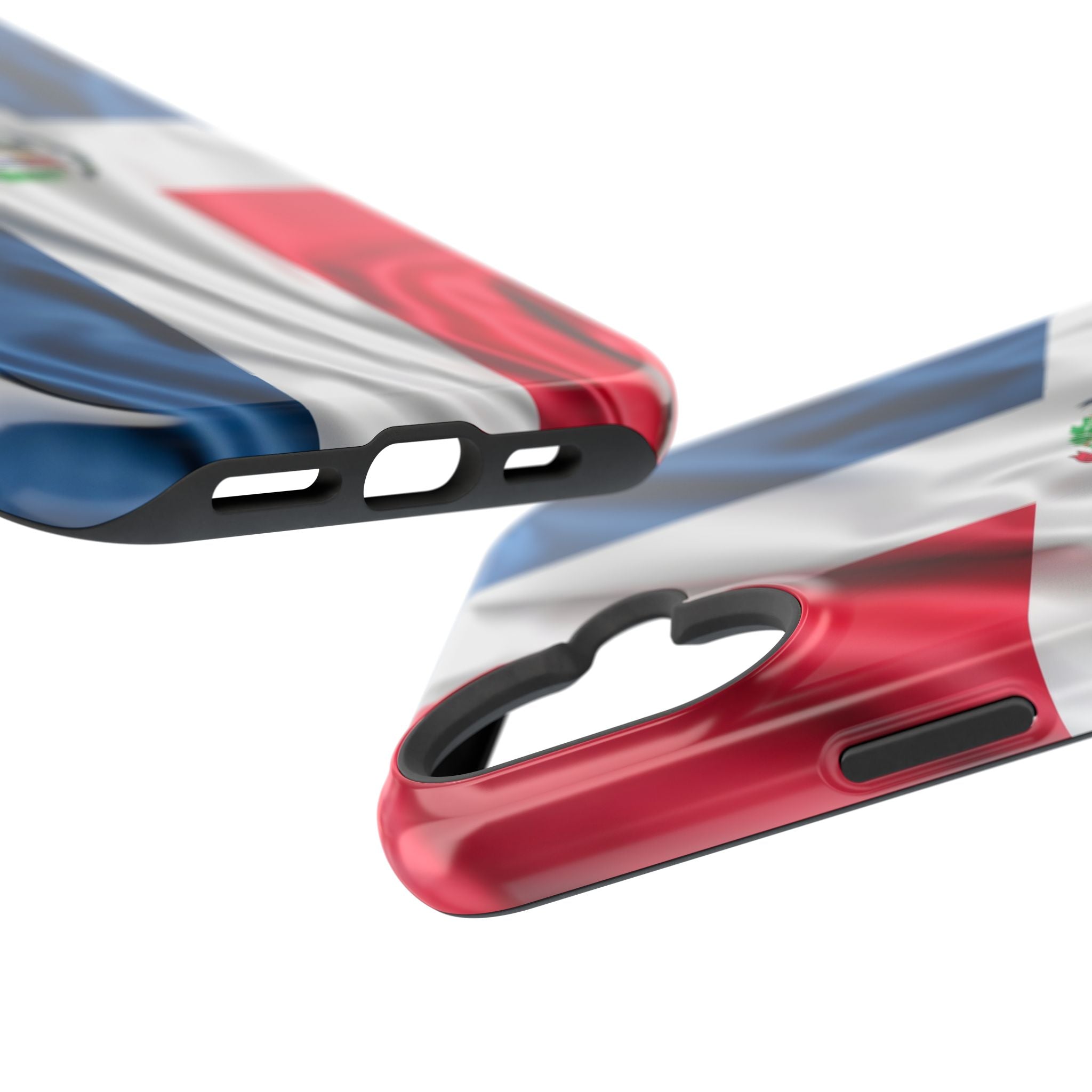 Dominican Republic Flag Magnetic Impact Resistant Phone Case