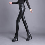 Womens High Waist Outer Leggings