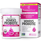 Physician's CHOICE Probiotics 60 Billion CFU - 10 Diverse Strains + Organic Prebiotic - Digestive & Gut Health - Supports Occasional Constipation, Diarrhea, Gas & Bloating - Probiotics For Women & Men
