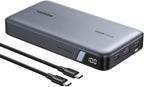 UGREEN Power Bank 25,000mAh 145W Laptop Portable Charger, Nexode 3-Port USB C PD Battery Pack, for MacBook Pro/Air, Dell XPS, iPhone 17/16/15/14, Galaxy S24, Steam Deck, iPad, and More