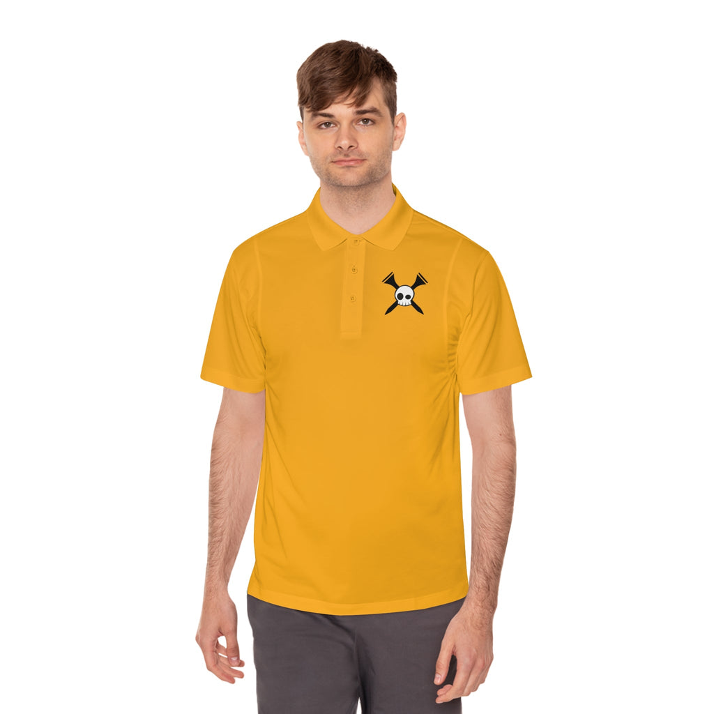 Tee-bone - Golf Polo Shirt with 'Tee It High, Let It Fly' Design