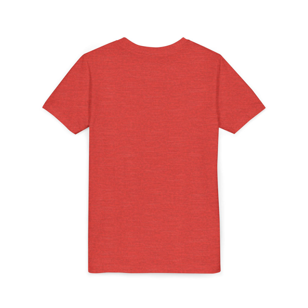 Youth Tee — "Punch Love" Monkey Hugging Pink Teddy Cute Kids Valentine Shirt