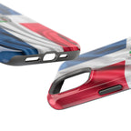Dominican Republic Flag Magnetic Impact Resistant Phone Case