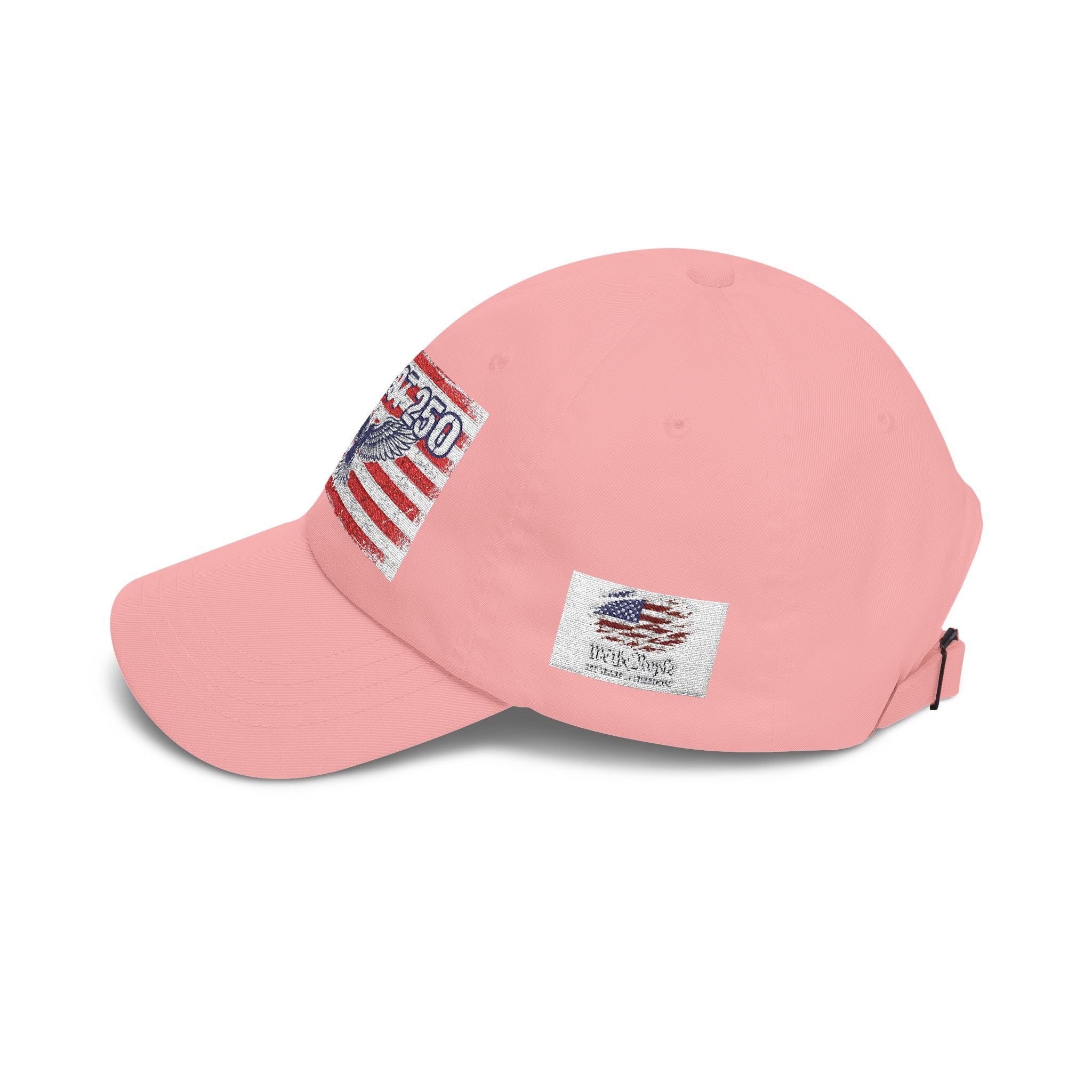 Patriot 250 Eagle Flag Dad Cap | American Flag Vintage Baseball Hat | Vintage USA Eagle Cap | Patriotic Adjustable Baseball Hat | Fourth of July