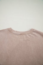 Smoke Gray Cowboy & Beer Western Graphic Mineral Wash Tank Top