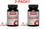 Jarrow Formulas Methyl B-12 & Folate Lemon 60 Chewable Tablets 2Pack! 120 Chewable Tablets Total