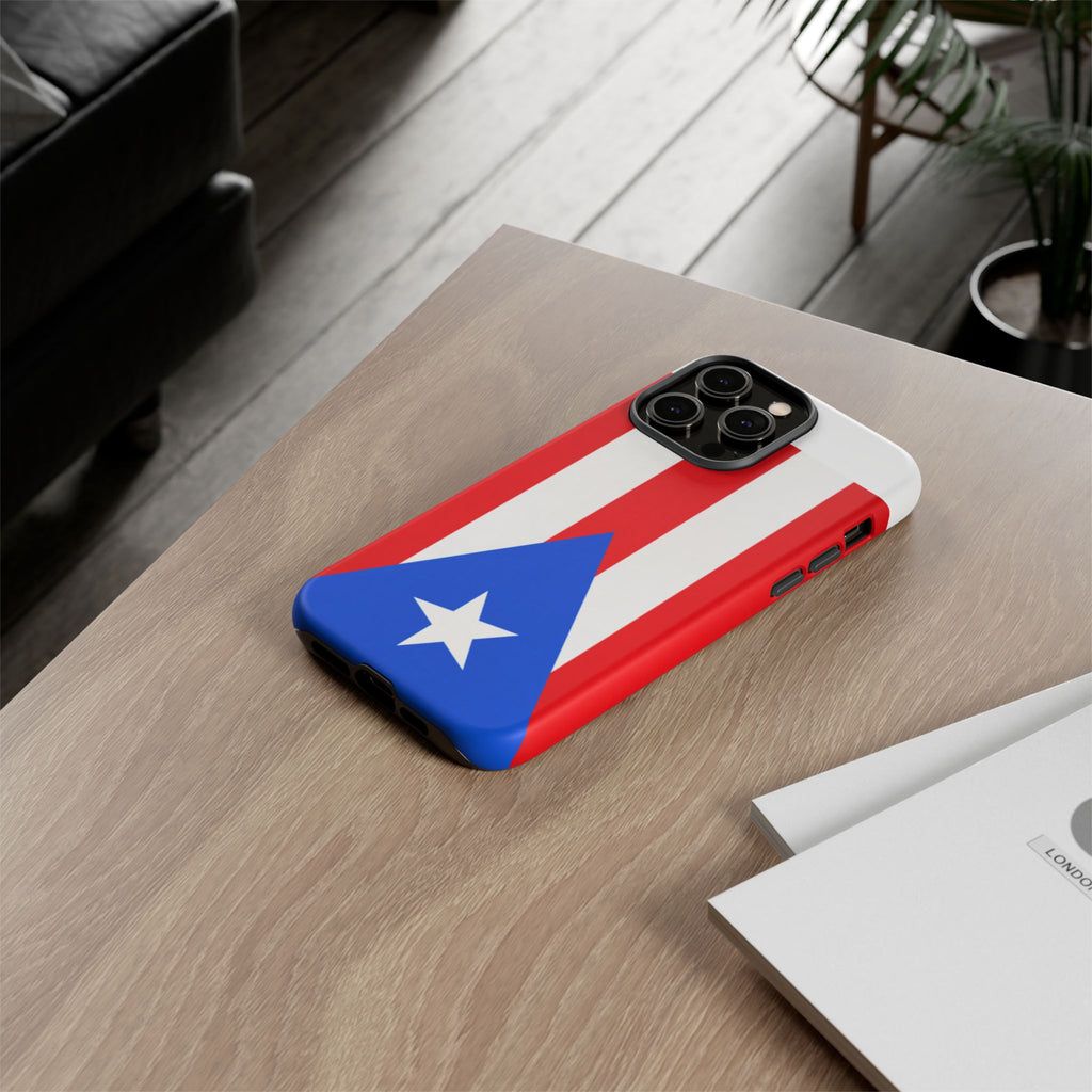 Puerto Rico Flag Tough Phone Case