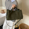 Retro Suede Velvet Crossbody Handbag