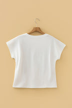 Leopard Bow Graphic Relaxed Fit T-Shirt