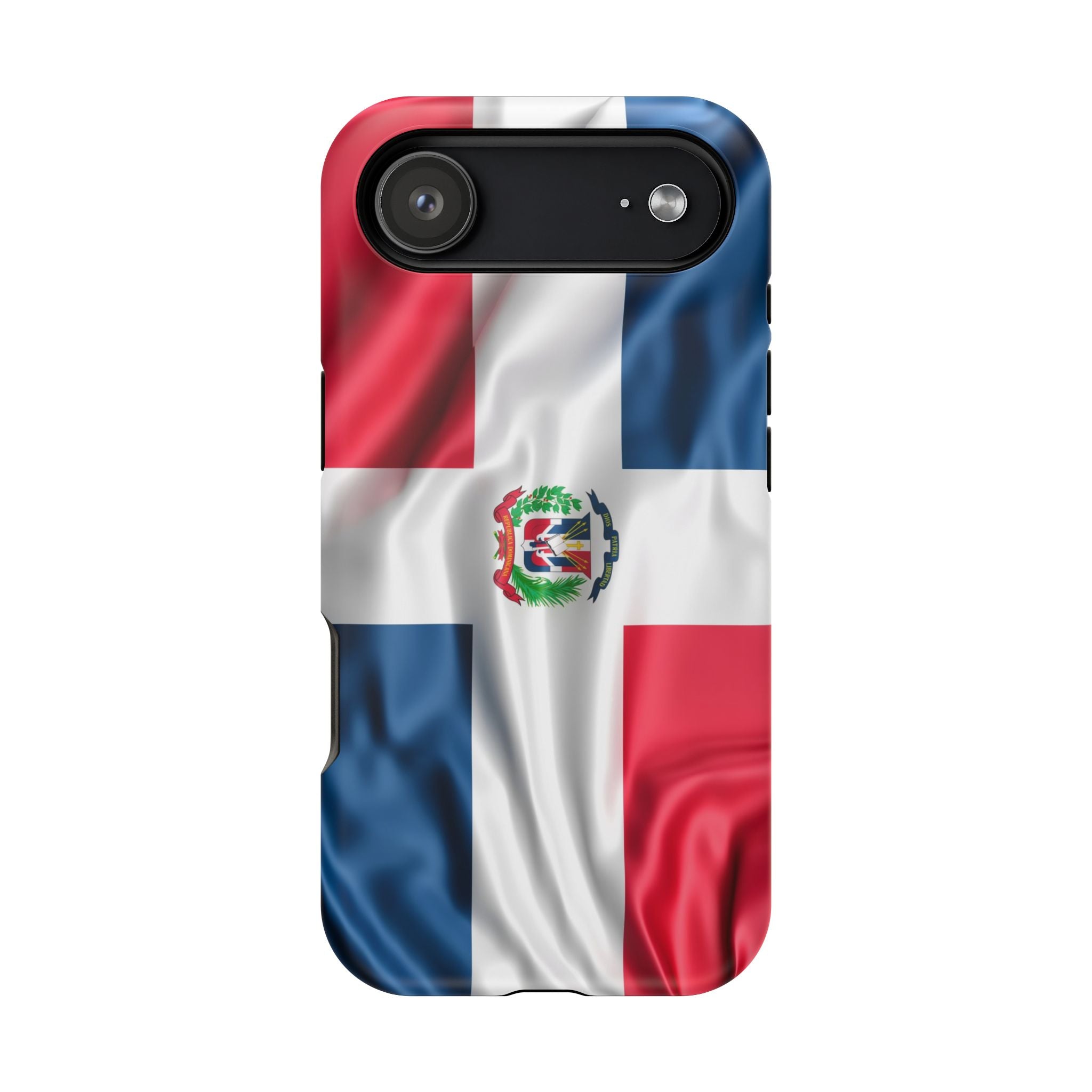Dominican Republic Flag Magnetic Impact Resistant Phone Case