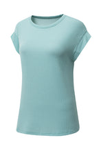 Canton Twisted Ribbed Textured Plain T Shirt