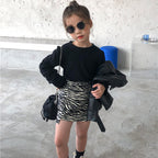 Children's Dress Foreign Style Bag Fashion Zebra Girl Baby Skirt