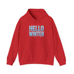 Hello Winter Winter Hoodie — Cozy Pullover Hoodie, Winter Gift | Winstar4U