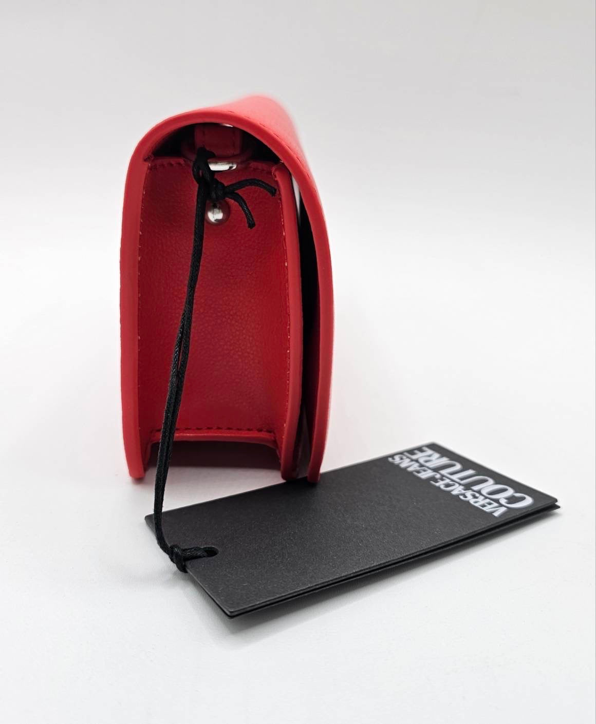 Versace Jeans Couture Red Logo Shoulder Bag
