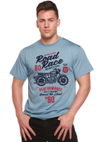 Road Race Motorcycles Spun Bamboo® Men's Bamboo Viscose/Organic Cotton Short Sleeve Graphic T-Shirt