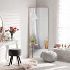 59 Inch Full Length Mirror Large Rectangle Bedroom Mirror