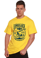 Authentic Lumberjack Men's Bamboo Viscose/Organic Cotton Short Sleeve Graphic T-Shirt