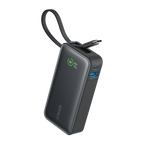 Anker Nano Power Bank (30W, Built-In USB-C Cable)