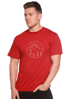 Nature Lover Hike Men's Bamboo Viscose/Organic Cotton Short Sleeve Graphic T-Shirt