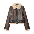 Women's Street Fashion Reversible Short Jacket