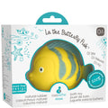 CaaOcho Natural Rubber Toys - Natural Rubber Fish Non-Toxic Bath Toy, Mold-free design