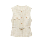 Women's Knit V-neck Vest