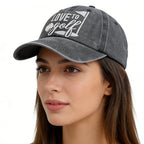 Golf Baseball Caps – Adjustable Embroidered Cotton Hats