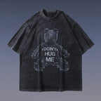 Hip Hop Oversized Tshirts Streetwear Vintage T-shirts Bear