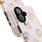 Cute Chick Pattern Phone Case Kawaii Pastel Protective Cover