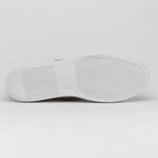 61-101-RED OLYMPIAS Italian Calfskin and Crocodile Stripe, Red