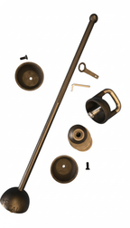 KOMBOBELL Jr. – 6–12 kg (13–26 lb) Adjustable Kettlebell & Macebell System