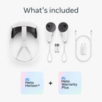 Meta Quest 3 512GB | VR Headset — Thirty Percent Sharper Resolution — 2X Graphical Processing Power — Virtual Reality Without Wires — Access to 40+ Games with a 3-Month Trial of Meta Horizon+ Included