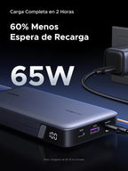 UGREEN Power Bank 25,000mAh 145W Laptop Portable Charger, Nexode 3-Port USB C PD Battery Pack, for MacBook Pro/Air, Dell XPS, iPhone 17/16/15/14, Galaxy S24, Steam Deck, iPad, and More
