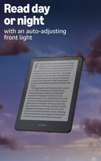 Amazon Kindle Paperwhite Signature Edition 32GB (newest model) – 20% faster with auto-adjusting front light, wireless charging, and weeks of battery life – Metallic Black