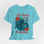 Sun Beach Sand Unisex Tee